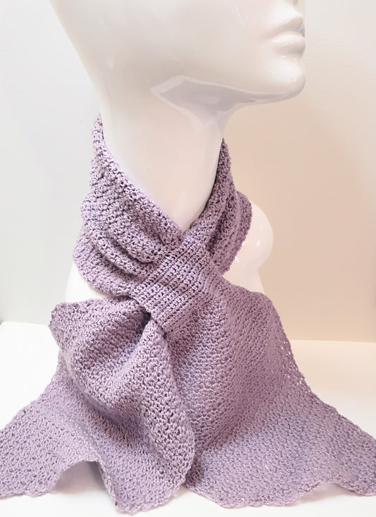 |Miss Marple 1950s crochet scarf